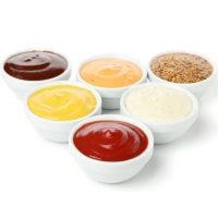 Sauce White Background